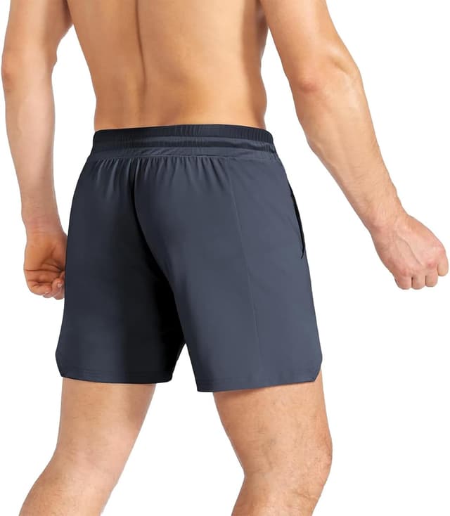 Thumbnail 6 de BROKIG Men’s Lightweight Gym Shorts with Quick-Dry Fabric and Zip Pocket