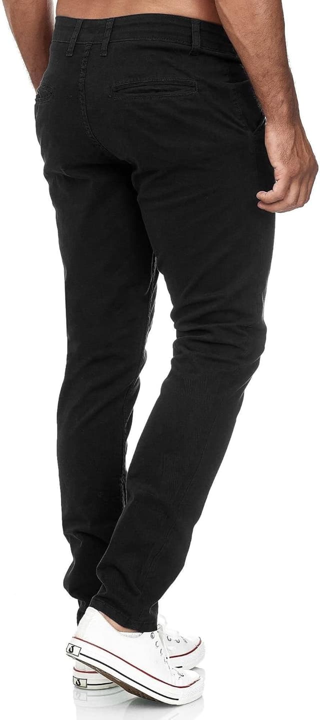 Detalle de Tazzio Herren Chino 19530 Slim Fit Stretch Chino Hose mit Baumwollmischung