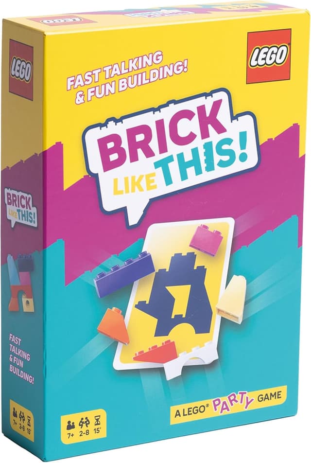 Detalle de Asmodee Brick Like This! — Official LEGO party building game for families (Ages 7+, 2–8 players)