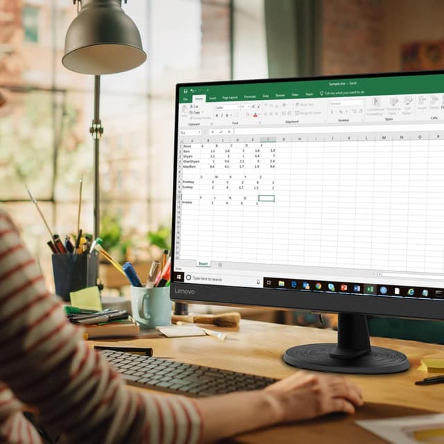 Detalle de Lenovo D27-45 27" Full HD Monitor