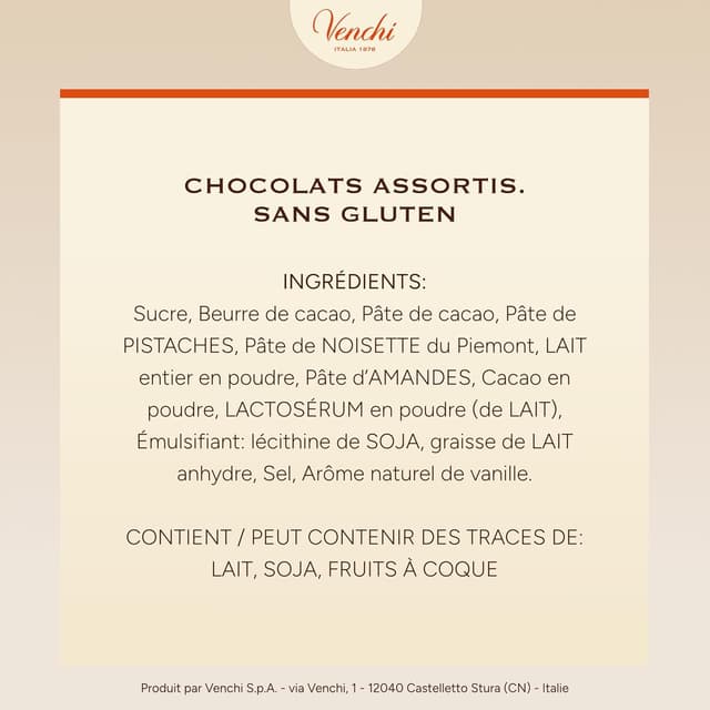 Detalle de Coffret Printemps Venchi avec 12 Cremino sans gluten (135 g) – collection illustrée Teresa Rego