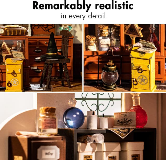 Thumbnail 4 de Rolife DIY Miniature House kit di casa in miniatura con luci 🧩