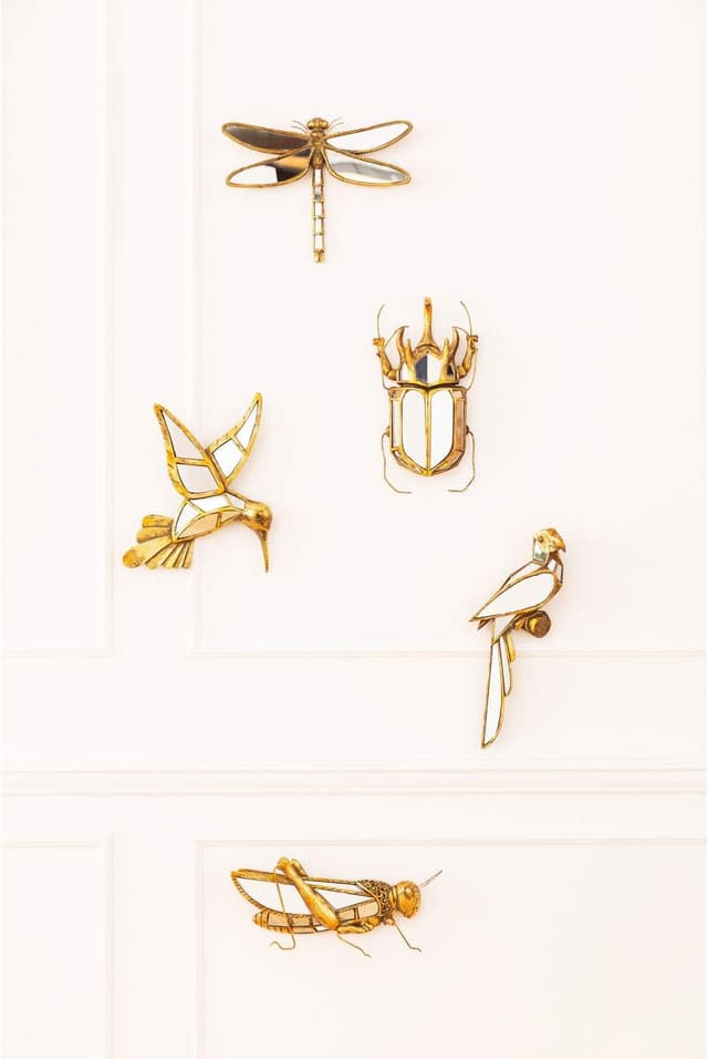 Thumbnail 2 de Kare Design Espejo Pájaro Oro 🐦 - Elegancia Decorativa