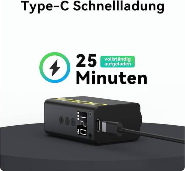 Thumbnail 5 de CYCPLUS AS2 Ultra Tiny 120 PSI Mini-Pumpe