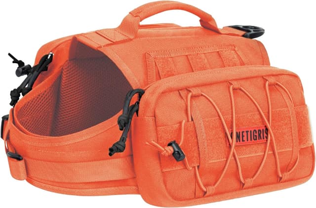 Detalle de OneTigris Mammoth Dog Backpack 2.0 (Orange) for M/L dogs
