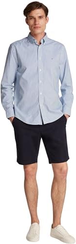 Detalle 2 de Tommy Hilfiger Flex Poplin camisa hombre XS multicolor