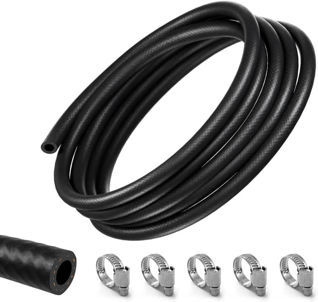 Imagen de 10FT Fuel Hose 3/8" ID NBR Rubber en OfertitasTOP