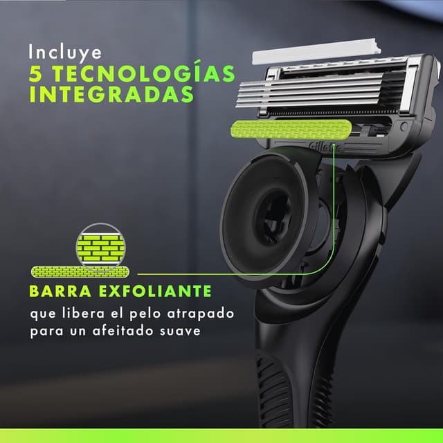 Thumbnail 2 de GilletteLabs UEFA Champions League Maquinilla exfoliante