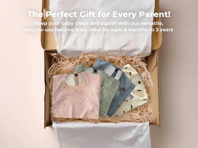 Detalle 2 de Waterproof Coverall Feeding Bib for Baby Weaning (Cubble) – Adjustable, Long-Sleeve Protection