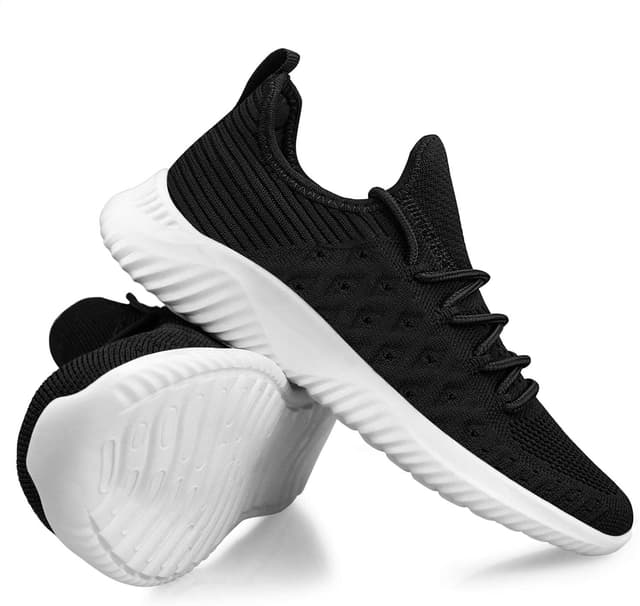 Detalle de Feethit Women’s Slip-On Walking Shoes for Gym & Workout (Breathable Mesh, Non-Slip)