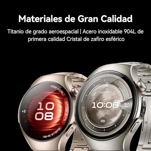 Detalle 1 de HUAWEI Watch 5 46mm — smartwatch marrón