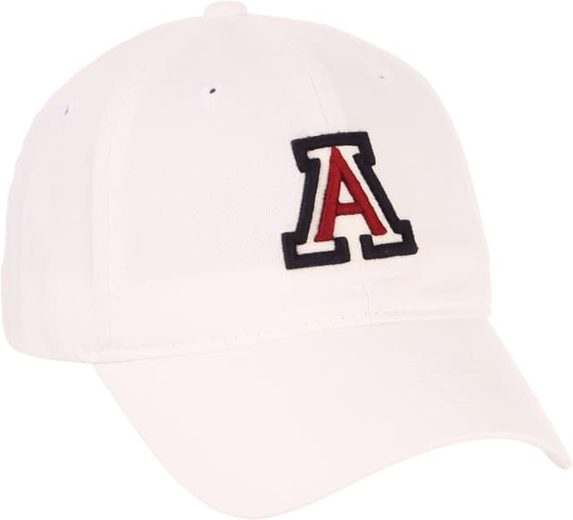 Detalle de ZHATS NCAA Men’s Adjustable Scholarship Hat (White) – Arizona Wildcats