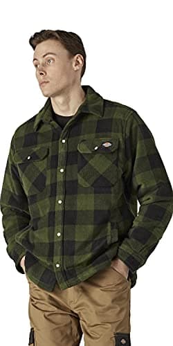 Detalle de Dickies Portland Sobrecamisa verde XL