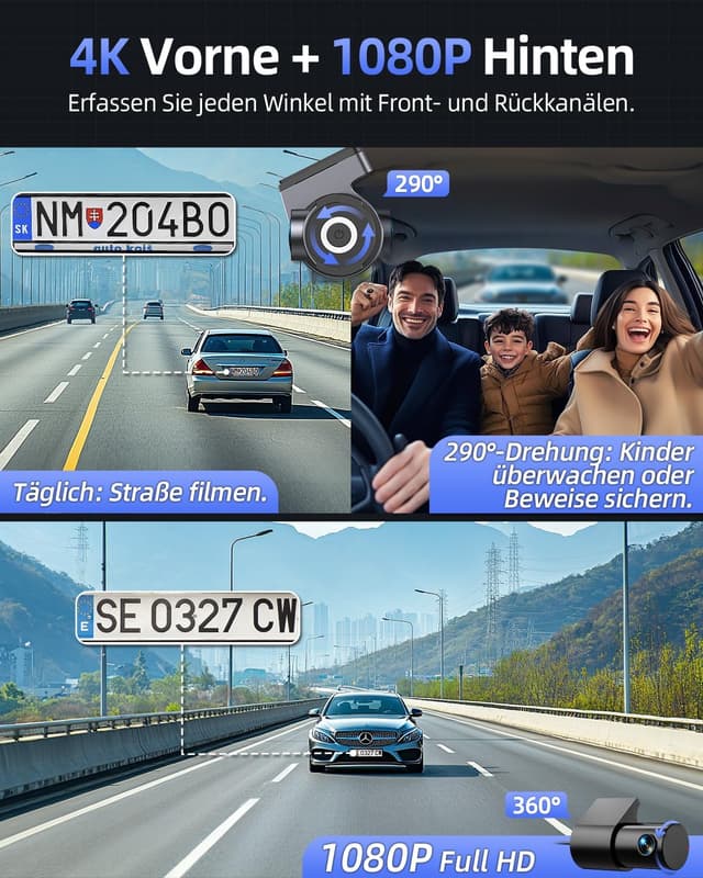 Thumbnail 1 de CIEVIE D100 Dashcam 64 GB