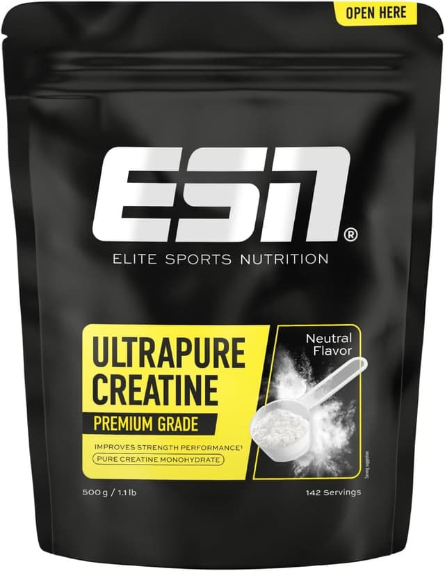 Detalle de ESN Ultrapure Creatine Monohydrate 500 g – Kreatinpulver