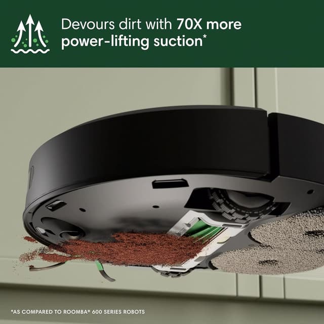 Detalle de iRobot Roomba 405 Combo with mop 70x suction