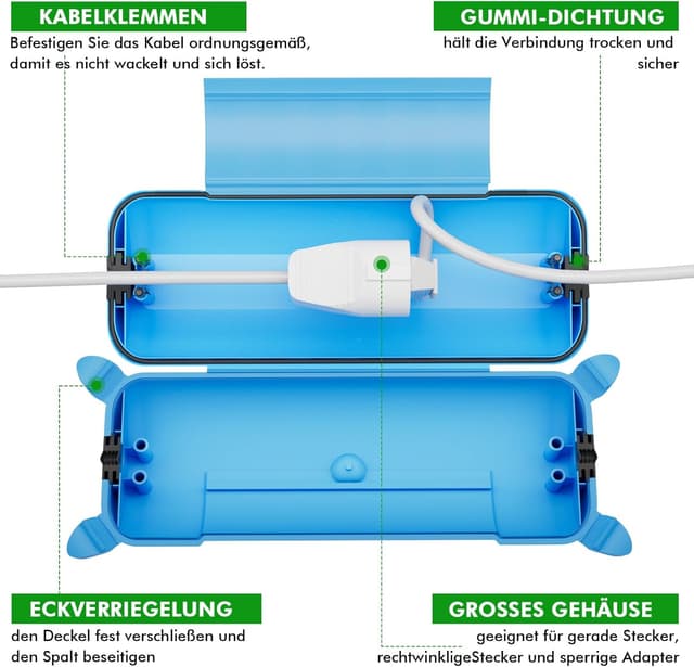 Thumbnail 2 de RESTMO IP44 Kabelbox 290×110×75 mm
