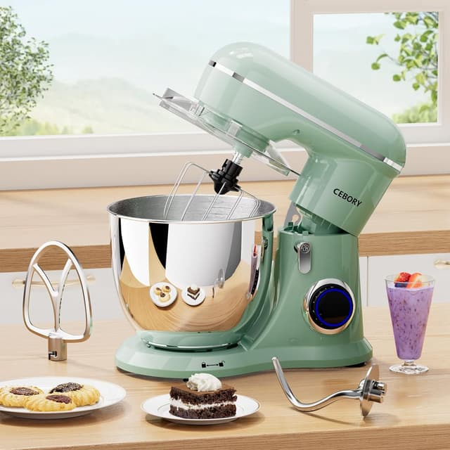Thumbnail 4 de CEBORY 3-IN-1 Stand Mixer 6.5QT, 660W Kitchen Mixer 🍰