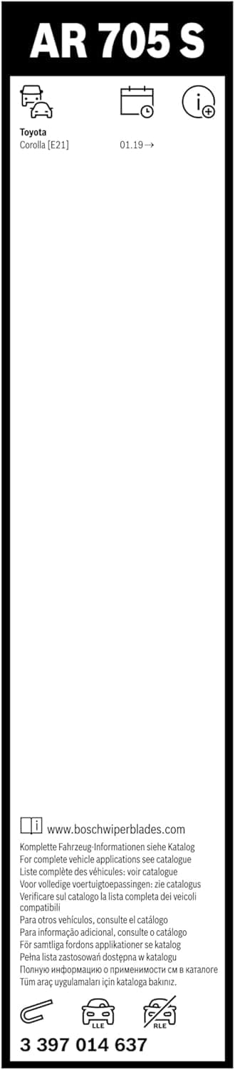 Thumbnail 2 de Bosch Aerotwin AR705S escobilla limpiaparabrisas 700/340 mm