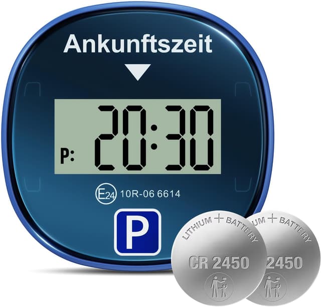 Detalle de Gooofly Elektronische Parkscheibe Automatisch 2 Batterien