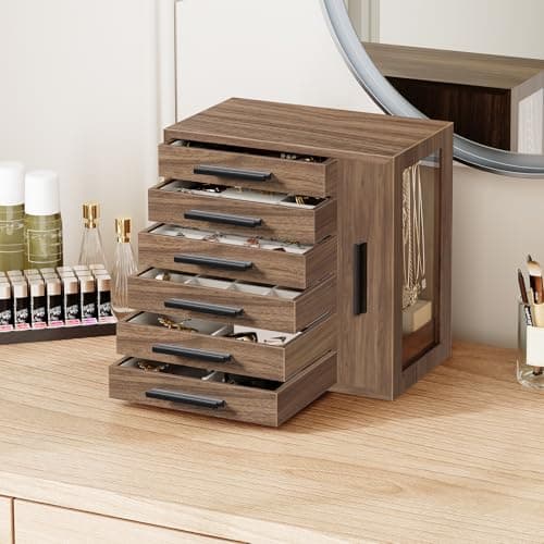 Thumbnail 3 de HOOBRO EBH12JB04 joyero 6 niveles