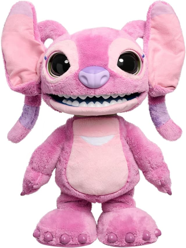 Detalle de Just Play Disney Stitch Ultimate Angel 17" interactive plush
