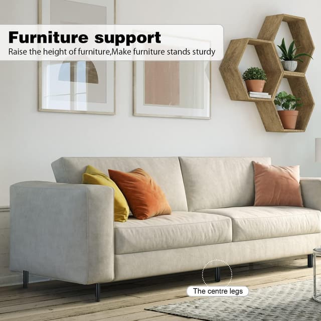 Detalle 2 de Zocipro Möbelbeine 15 cm, 4er-Set