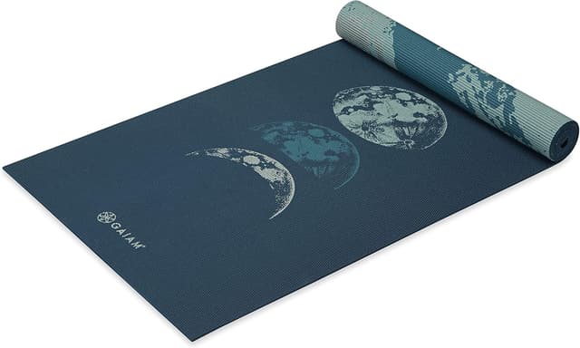 Imagen de Gaiam Yoga Mat 68" x 24" 6mm Reversible Exercise Mat 🧘♀ en OfertitasTOP