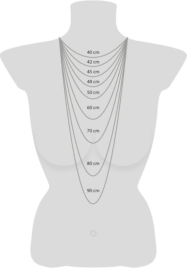 Detalle 2 de Engelsrufer Halskette 44cm mit Herzflügel ❤