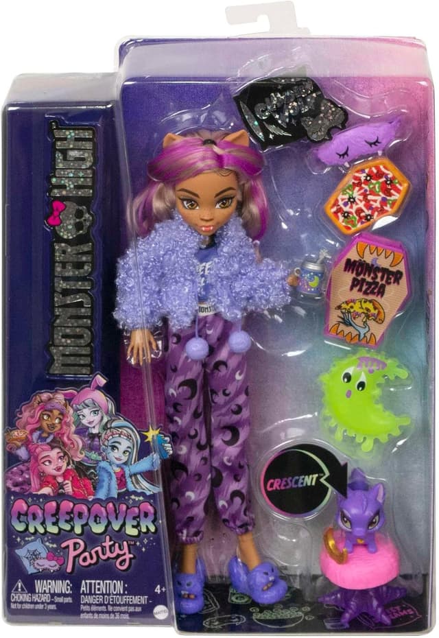 Thumbnail 5 de Monster High Clawdeen Wolf Puppe inklusive Crescent
