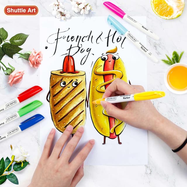 Thumbnail 4 de Shuttle Art Permanent Marker 60er Set 🎨