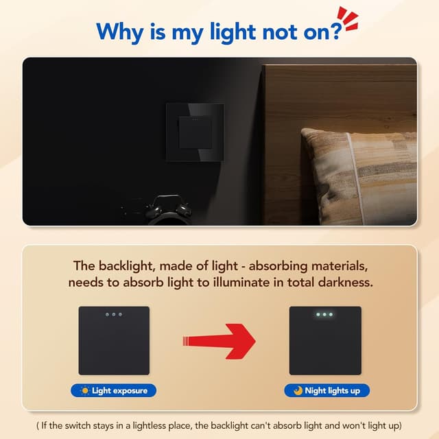 Thumbnail 2 de BSEED Interrupteur Va et Vient 1 gang 3 voies