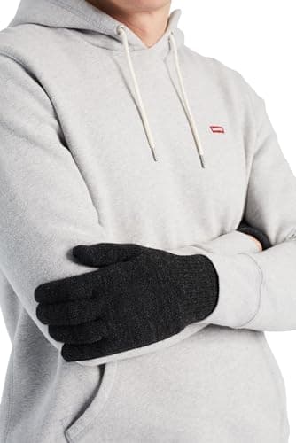Thumbnail 2 de Levi's Ben Guantes Táctiles para Hombre, Gris Oscuro