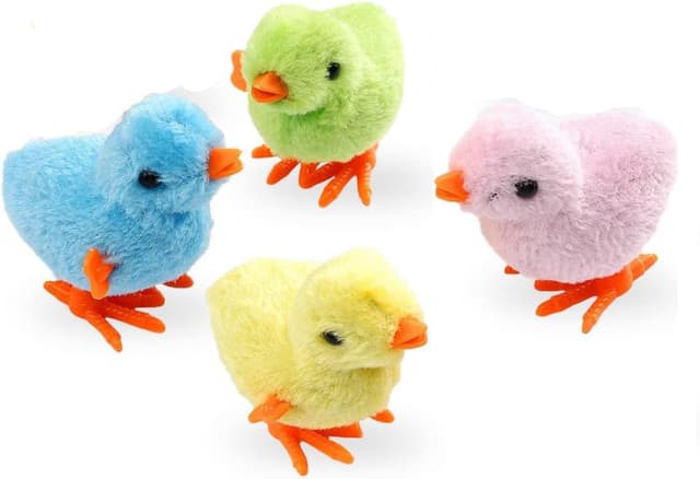 Detalle de Huayifa Ostern Aufzieh Küken Spielzeug 4er-Set
