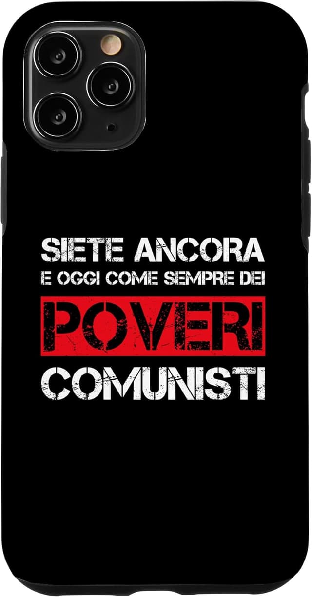 Detalle de Custodia per iPhone 11 Pro Poveri Comunisti