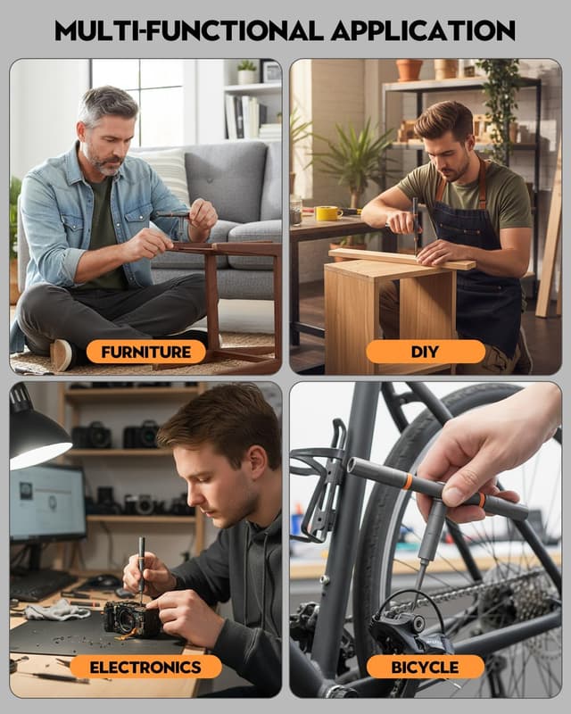 Detalle 2 de Saker 42-in-1 Magnetic Screwdriver Set