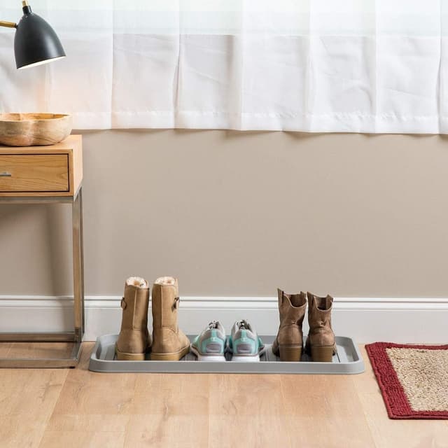 Detalle 2 de Iris Ohyama SHT-L scolapiatti grigio 76x38 cm