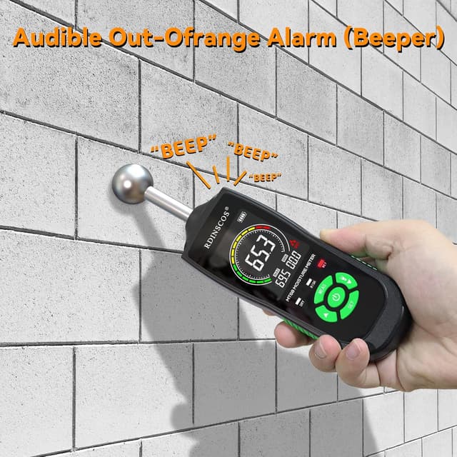 Thumbnail 2 de RDINSCOS Non‑Destructive Moisture Meter 5‑40 mm