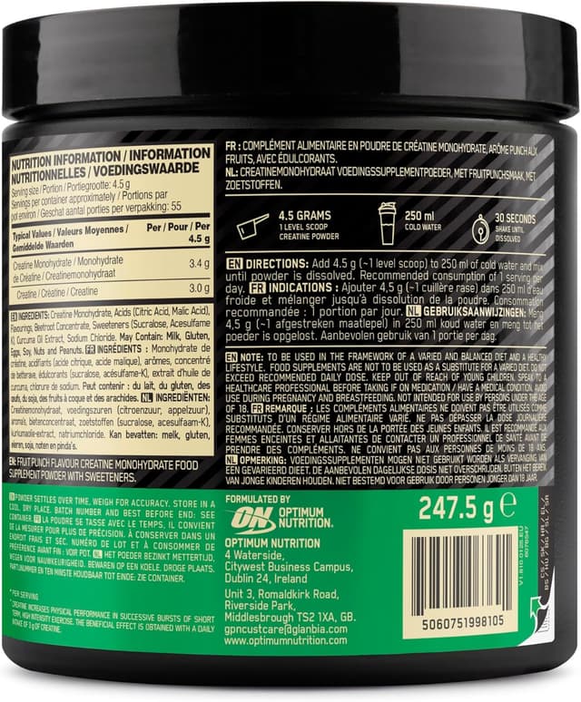 Detalle de Mikronisiertes Kreatin Pulver 3 g pro Portion