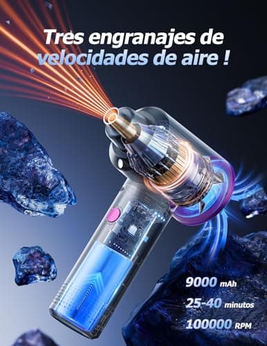 Detalle de Aidisy soplador de polvo eléctrico 100000 RPM