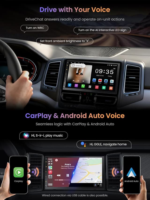 Thumbnail 3 de ATOTOZONE Autoradio 2 Din Android avec GPS
