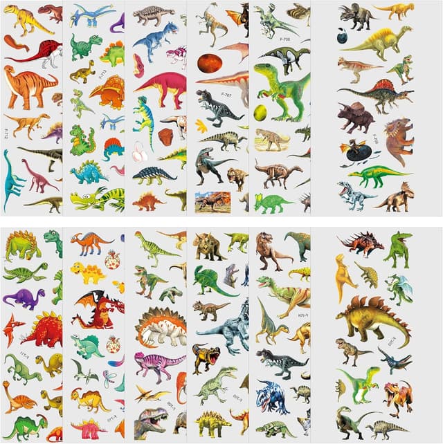 Thumbnail 2 de Vicloon Adesivi 3D bambini, 22 fogli, 550+ pezzi 🧩