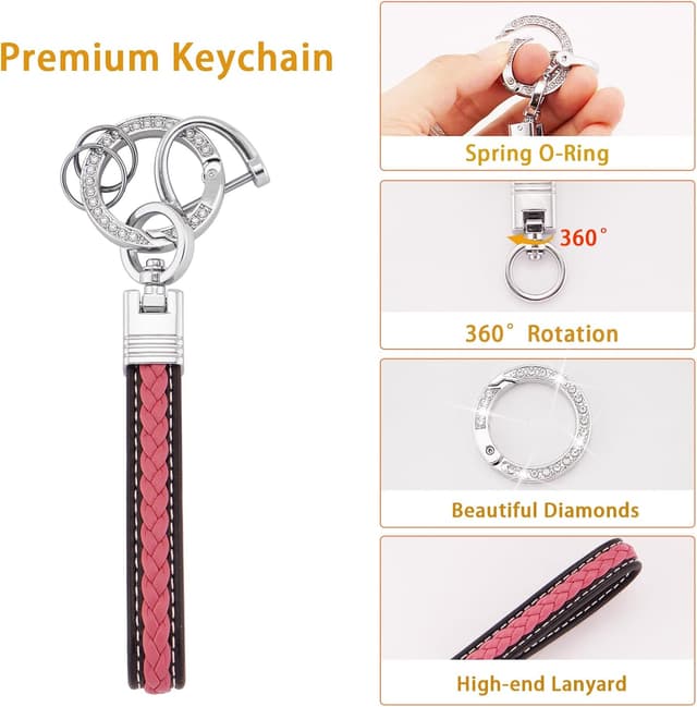 Thumbnail 4 de Koaudb Car Key Fob Cover for LR4 Range Rover Jaguar