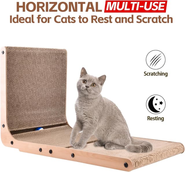 Detalle de AUSCAT Cardboard Cat Scratcher