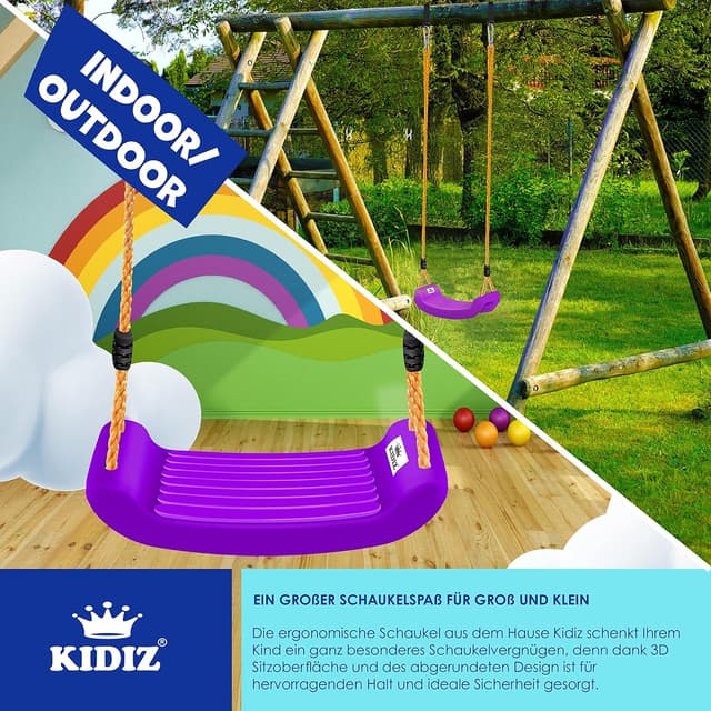 Thumbnail 4 de KIDIZ Schaukel Garten Kinderschaukel