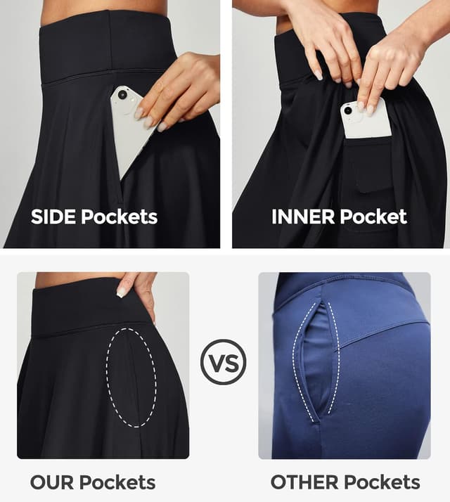 Thumbnail 2 de IUGA Tennis Skort 20 inch with Pockets