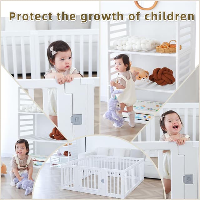 Detalle 1 de Gupamiga Laufgitter Baby 150 x 150 cm