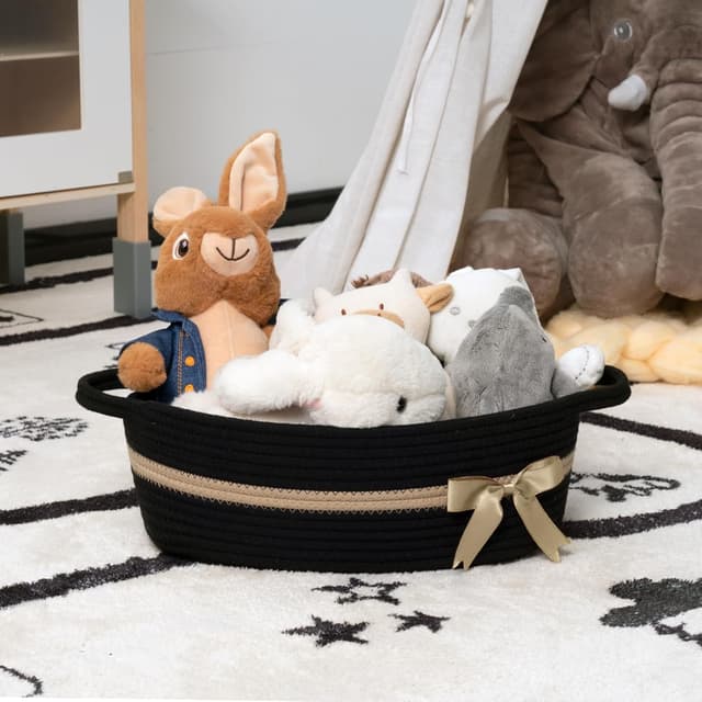 Detalle 2 de TIMEYARD Aufbewahrungskorb 33 x 25 x 12 cm