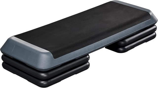Detalle de Yaheetech 3-Level Adjustable Aerobic Exercise Step Platform (11cm/16cm/21cm) – Grey
