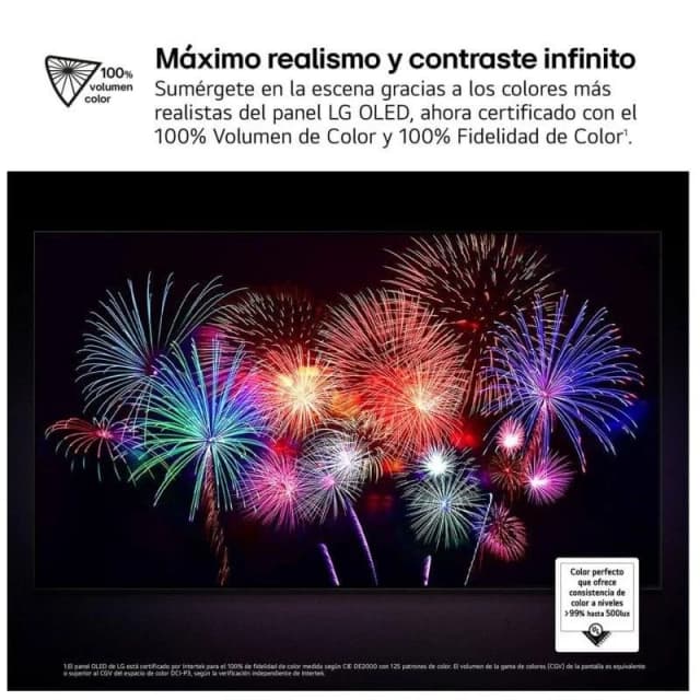 Detalle de LG OLED evo AI OLED48C56LB de 48" 4K Smart TV OLED 120 Hz con HDMI 2.1, WebOS y Dolby Atmos